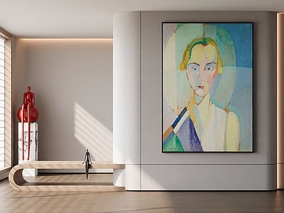 现代法式挂画 抽象画 女孩房挂画 书房挂画 客厅挂画 办公室挂画