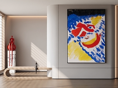 现代法式挂画 女孩房挂画 抽象画 书房挂画 客厅挂画 办公室挂画