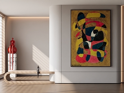 现代法式挂画 抽象画 女孩房挂画 书房挂画 客厅挂画 办公室挂画