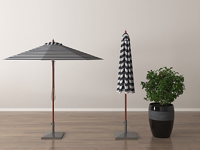 现代中式遮阳伞 遮阳伞