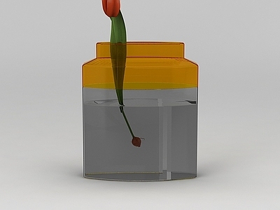 现代郁金香鲜花摆件