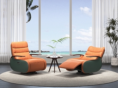 现代按摩椅 功能椅