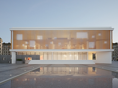 现代图书馆建筑 现代简约图书馆 大学图书馆 学校图书馆 图书馆 现代图书馆建筑