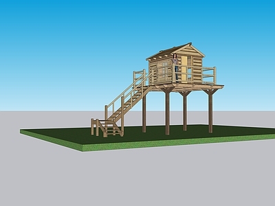新中式其他景观小建筑 树屋 景观树屋 景观