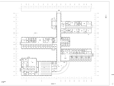 医院 精神病医院 施工图