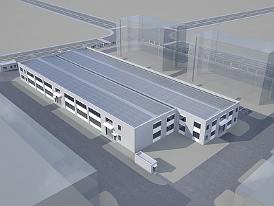 现代标准厂房 现代厂房 工业厂房