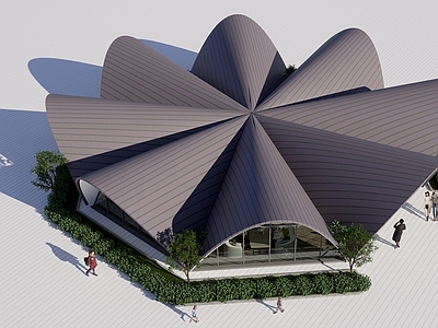 现代其他商业建筑 餐厅 书店 商业建筑 异形