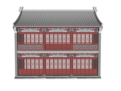 中式古建筑 古建