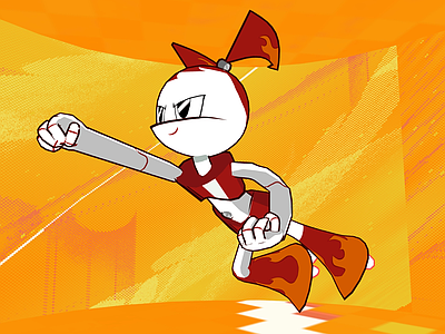 虚拟人物 太空机器人 太空战警 卡通机器人 卡通战士兔