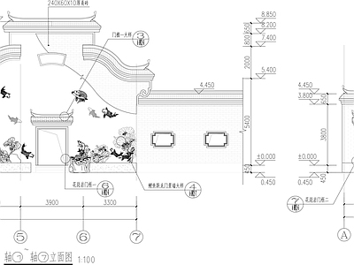 其他古建筑 古建群组合 施工图