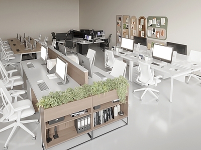 现代办公桌椅 现代办公桌椅 办公室桌椅 办公桌椅组合 办公室 桌椅