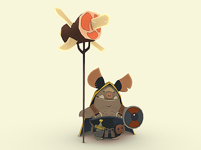 虚拟人物 狮子座 卡通战士 虚拟人物 虚拟角色