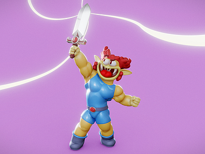 虚拟人物 狮子座 卡通战士 虚拟人物 虚拟角色