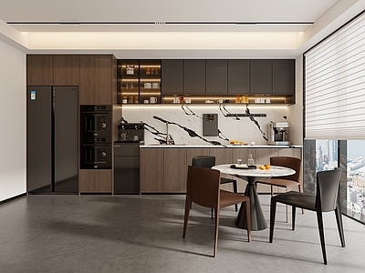 现代极简茶水间 现代茶水间 办公茶水间 极简茶水间