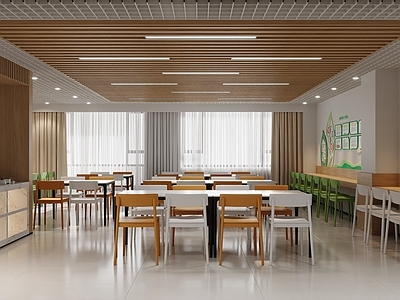 现代中餐厅 社区食堂中餐厅