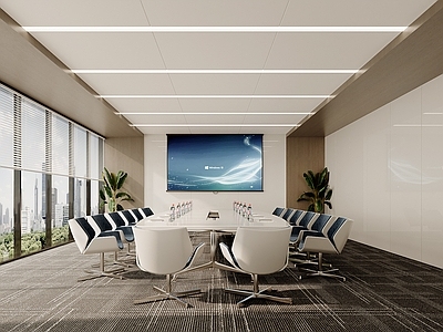 现代简约会议室 培训会议室 大型会议室 办公会议室 小型会议室 现代会议室