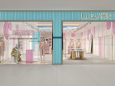 现代服装店 现代女装店 女装店