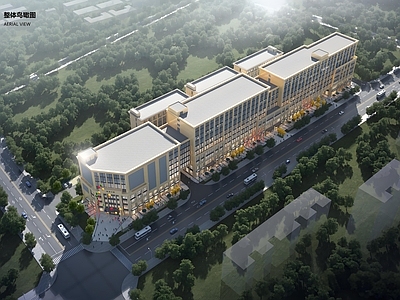 现代其他商业建筑 10层商业办公 地下室 施工图