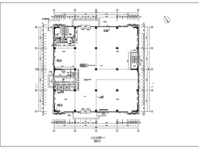 现代简约办公楼建筑 现代高层办公建筑 办公楼平面图 高层办公楼 施工图