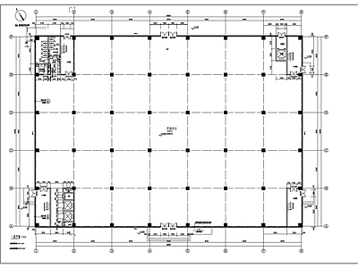 现代办公楼建筑 多层现代办公楼 多层办公楼 施工图