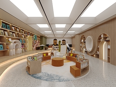 现代活动室 儿童活动室 儿童娱乐空间