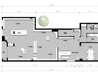 其他展厅 产品展厅 施工图