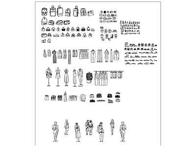 现代服装鞋帽 服饰鞋帽外观图 服饰鞋帽设计图 服饰鞋帽结构图 服饰鞋帽样式图 服饰鞋帽展示图 施工图