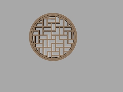 中式镂花窗 镂花窗