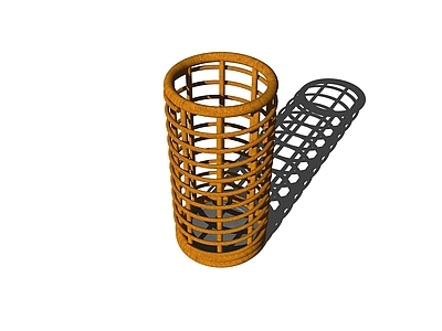 现代花几 藤条家具