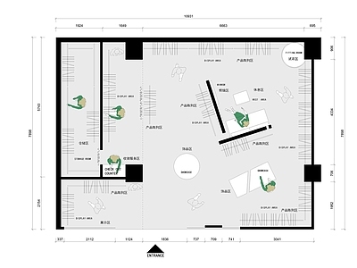 其他展厅 服装展厅 全屋定制展厅 材料展厅 艺术展厅 卫浴展厅 施工图
