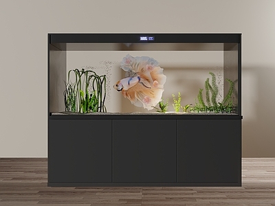 现代轻奢鱼缸 现代轻奢鱼缸