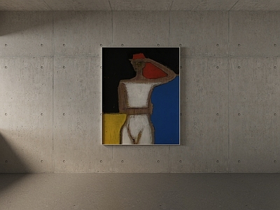 现代新中式挂画 字画 油画 画框 女孩房挂画 客厅挂画