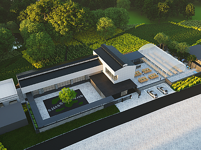 新中式小公建 乡村振兴 文化建筑 厂房改造 文化中心
