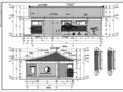 新中式公厕 四星级公厕 施工图