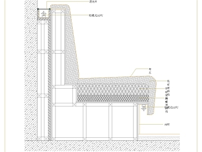 综合家具节点 沙发凳节点图 施工图