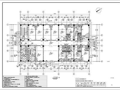 现代办公楼建筑 综合楼 办公楼 平立剖 施工图