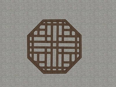中式镂花窗 镂花窗
