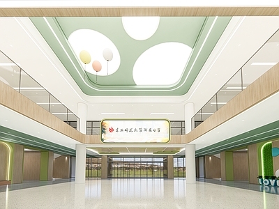 现代其他学校空间 小学大堂 学校大堂