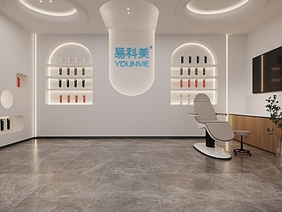 现代化妆品店 脱毛仪 美容椅