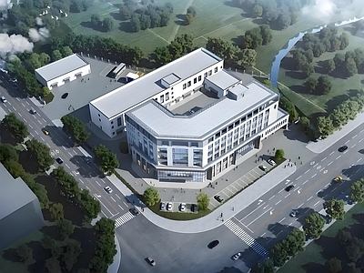 现代办公楼建筑 公交维保中心 6层 施工图