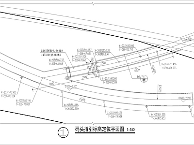 建筑综合节点 码头大样详图 码头大样 施工图