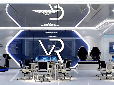 现代教室 现代科技感VR教