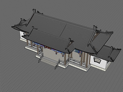 中式廊架 廊架