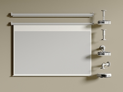 投影 投影仪 幕布