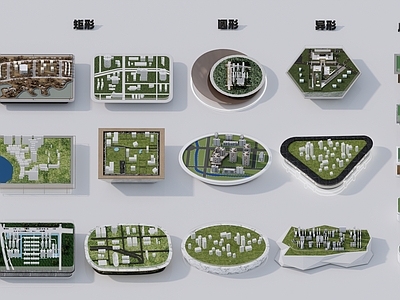 沙盘 现代售楼处沙盘 鸟瞰规划 展厅沙盘 建筑楼盘 楼盘沙盘