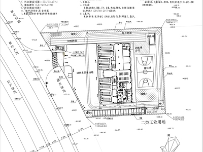 现代消防站 消防站全 施工图