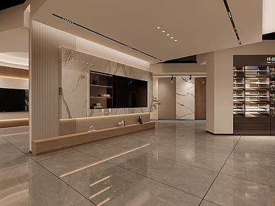 现代新中式其他商业空间 材料展厅 砖展厅 定制展厅 展厅