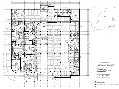现代医院建筑 人防物资 施工图