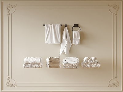 洗浴用品 毛巾 浴袍 毛巾架