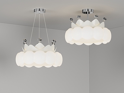 现代灯具组合 卧室吸顶灯 卧室吊灯 儿童卧室吸顶灯 儿童卧室吊灯 花瓣吸顶灯